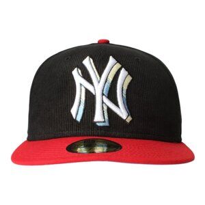 New Era New York Yankees Corduroy 59FIFTY Fitted Hat Cap World Series